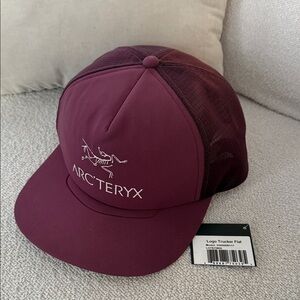 Arc'teryx Maroon Logo Trucker Hat